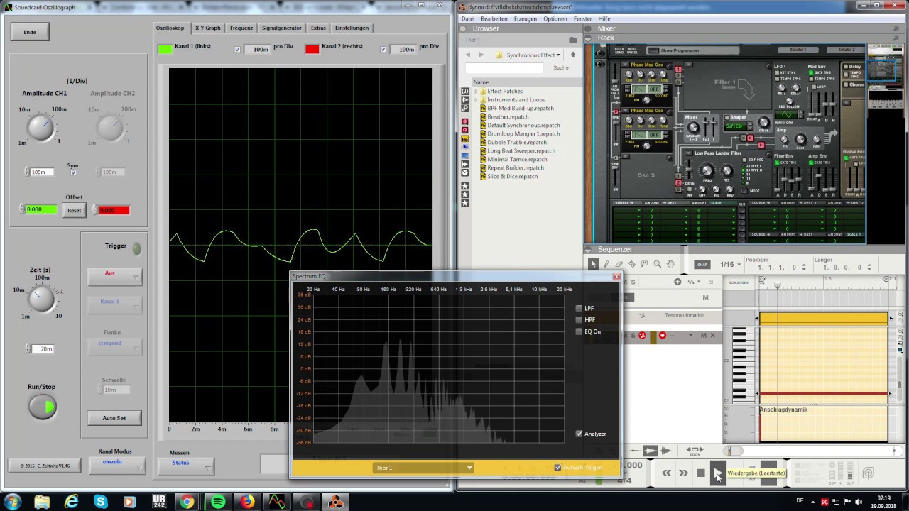 PWM like Distortion with Foldback and DC Offset