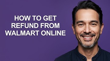 How to Get Refund From Walmart Online - KevinHowTo