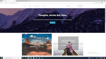 Full Dynamic Blog Website Using Django,Html,Css,Bootstrap