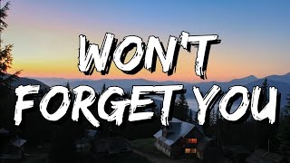 SHOUSE - Won't Forget You (Lyrics) [4k]