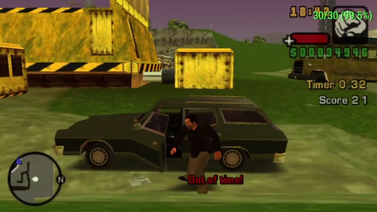 [IL] GTA:LCS | Scrapyard Challenge (Pass the Mission) in 57s