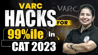 VARC Hacks For 99%ile in CAT 2023