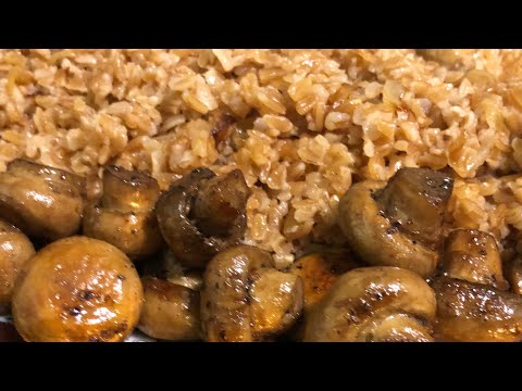 Полба с грибами | Հաճարով փլավ | Spelt wheat pilaf with mushrooms