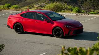 2025 Toyota Camry SE AWD Supersonic Red