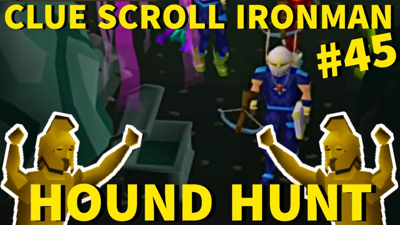 I Can't Believe This Happened... - Clue Scroll Ironman #45 (Hound Hunt