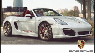 Porsche 981 Boxster with Top Speed Pro 1 Exhaust