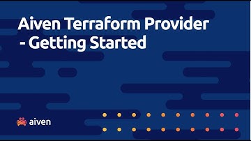 Aiven Terraform Provider - Getting Started