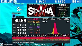 StepMania - 2025-7-19 - [19][175] Camellia 2hrs+ 175BPM mix - 90.69%