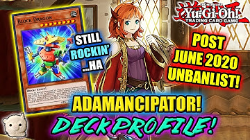 Yu-Gi-Oh! UPDATED Adamancipator Deck Profile w/ Test Hands & Combos! POST JUNE 2020 UNBANLIST!