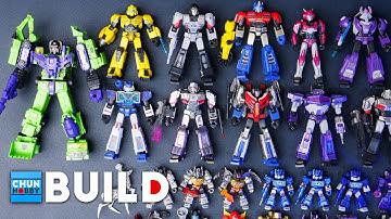 Transformers Speed Build! ONE wave2 & Devastator & Grimlock & MORE!! | BLOKEES Figures | Beat Build