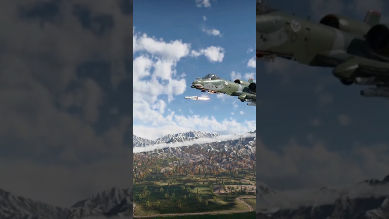 A-10 Warthog Launches Deadly Missiles!