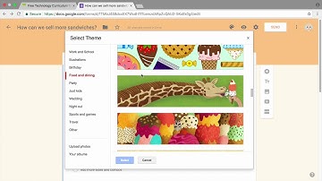 Insert Images and Apply a Theme