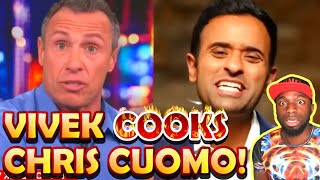 Chris Cuomo COOKED By Vivek Ramaswamy In HEATED Debate! CALLED OUT For Being Liberal Media SHILL!