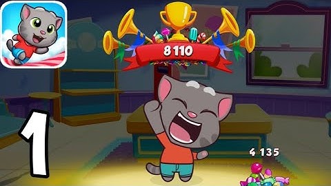 Talking Tom Candy Run (First Impression) - Gameplay Walkthrough Part 1