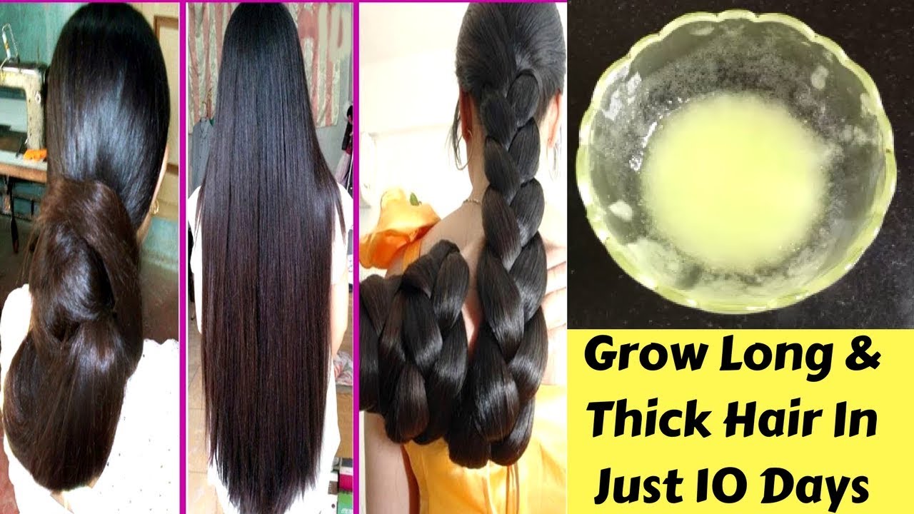 How To Grow Long and Thick Hair Naturally and Fast | Magical Hair ...