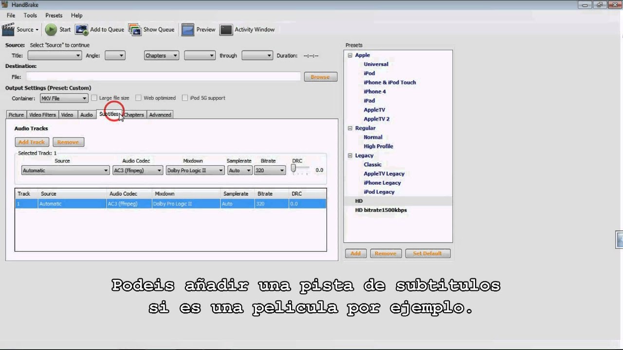 handbrake compress video handbrake compress video