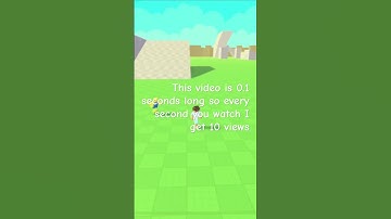 This video is 0.1 seconds long so every second u watch I get 10 views