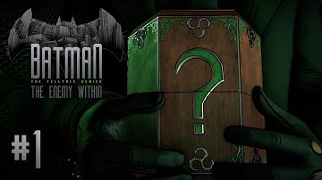 Batman: The Enemy Within Episode 1 Part 1 - RIDDLE ME THIS? (Telltale Game Series)