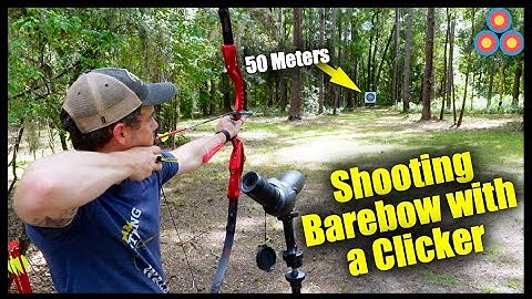 Shooting 50m Barebow with a Clicker | Learning Lots Without Target Panic
