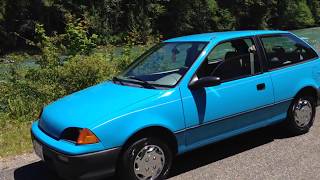 1994 Geo Metro Refurbished Blue