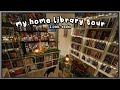 Come browse the 2000 books in my home library  2023 cosy bookshelf tour