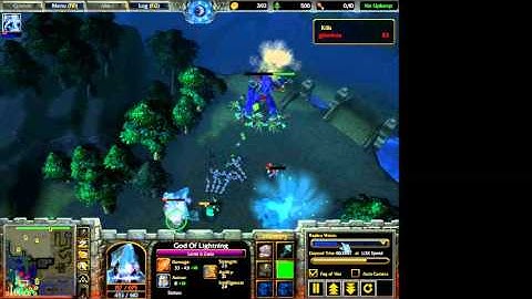 WC3 Lightning Wave Skill