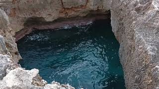 Es bufador / el bufadero, Mallorca, S'Illot-Cala Morlanda, Illes Balears, Spania