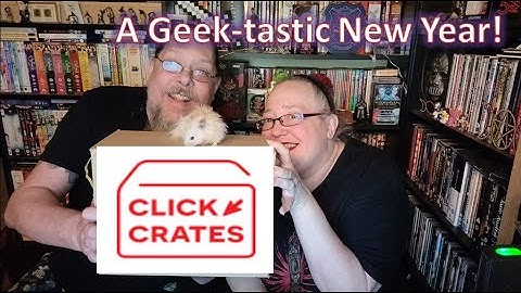 Classic Click Crates December 2021 Unboxing Monthly Mystery Subscription Box Geek Geeky Gods Of War