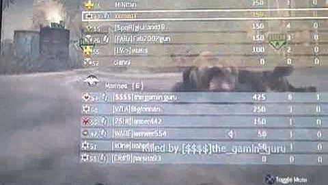 MW2 and COD4 noob tube montage