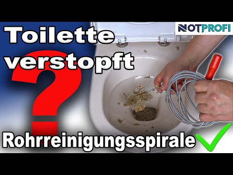 Video: Wird ein Ring in die Toilette gespült?