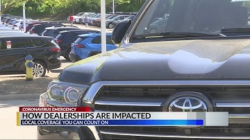 Auto sales at a low due to COVID-19