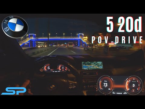 2013 BMW 5 20 d - POV Test Drive