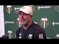 PRESS | Giovanni Savarese speaks to media at Timbers Training Center