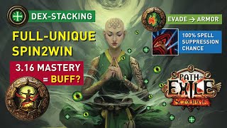 【Full-Unique Dex-Stacking Cyclone】got BUFFED in 3.16? Let's Spin2Win in Scourge League, boys !