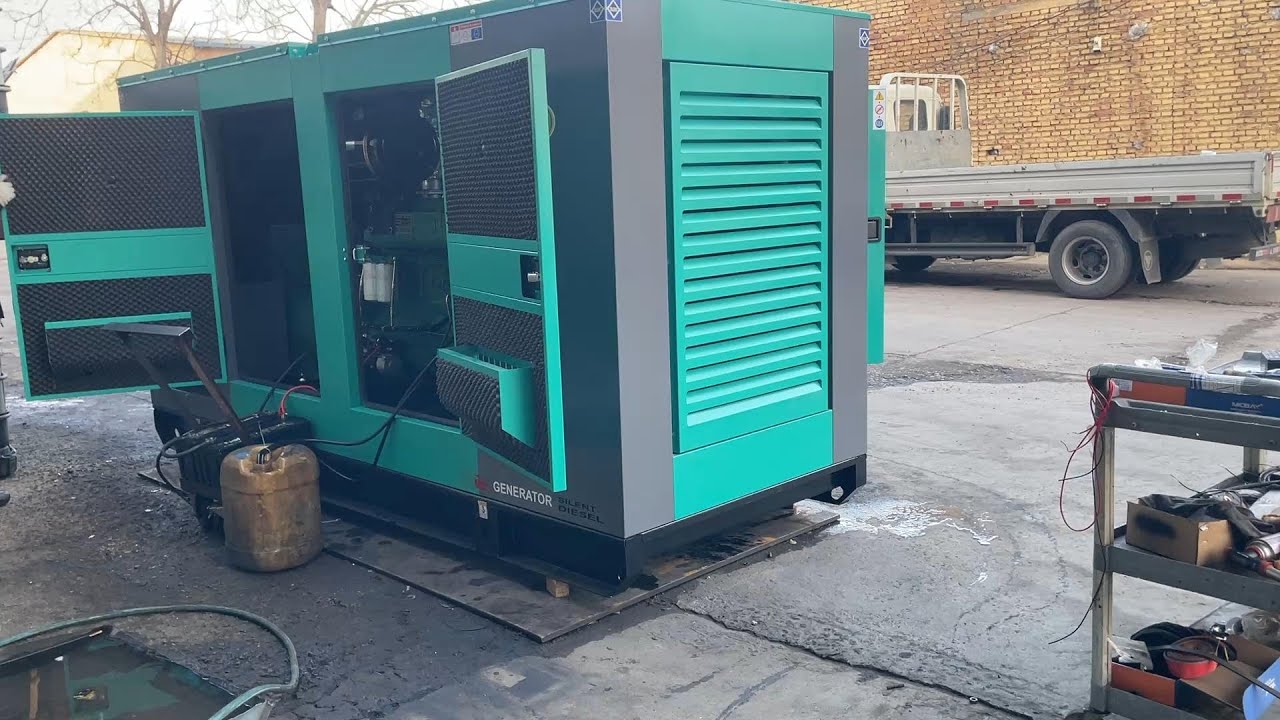 Ricardo 250kVA Silent Diesel Generator Load Test  for Hospital School 2 years warranty 65db noise