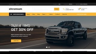 Chromium WordPress Auto Parts Theme Demo Data Installation screenshot 4