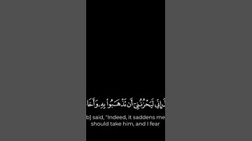 #القرآن_الكريم سورة يوسف الآية (١١-١٤) بصوت الشيخ والاستاذ مروان بن محمد الحبسي تفاعل مع المقطع ونشر