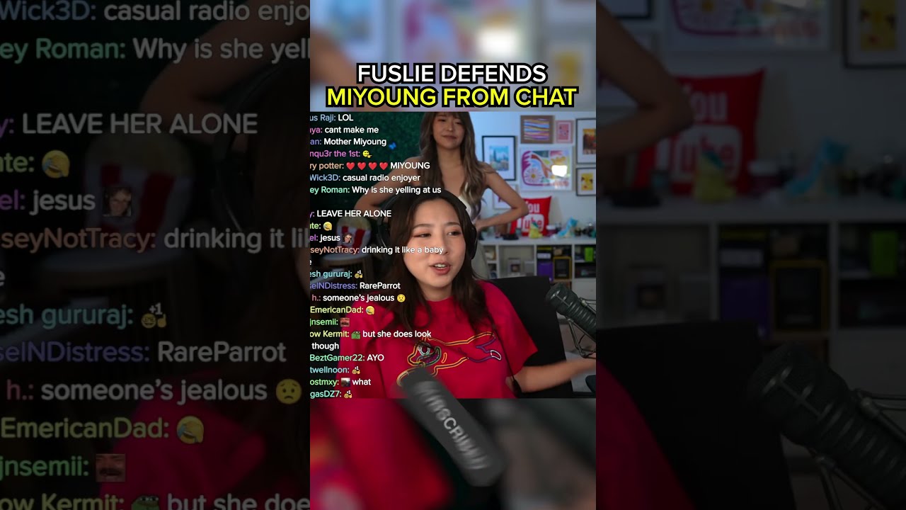 FUSLIE PROTECTS MIYOUNG FROM CHAT