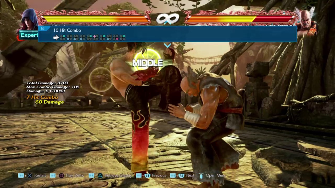 TEKKEN™7 Jin 10 hit combo