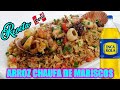 Como preparar un delicioso ARROZ CHAUFA DE MARISCOS | Receta peruana 🇵🇪🔥