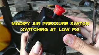 Hack Automatic Pressure Switch for Low PSI Air Compressor