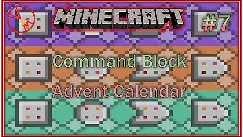 Minecraft - Command Block Advent Calendar - Day 7 - /achievement
