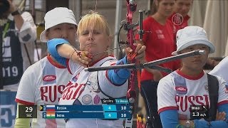 Российские лучницы взяли золото впервые с 1987 года (новости)