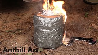 Mushroom Casting with Zinc and Aluminum (First Attempt)