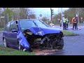 07.04.2016 - Motorblock herausgerissen - Ford Fiesta rast über 3 Verkehrsinseln