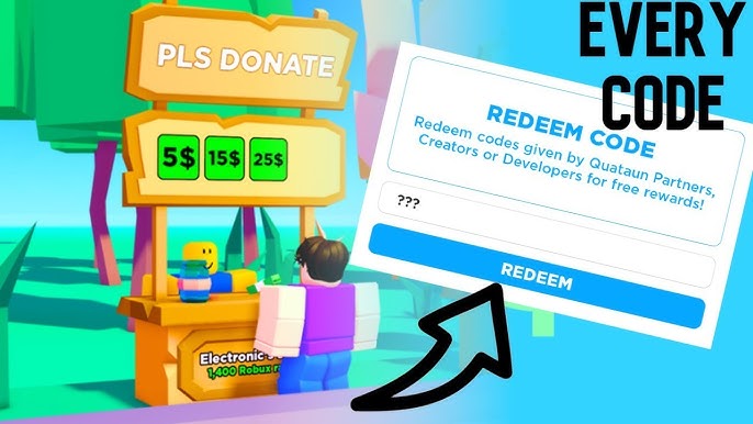 JUST CODES 💸 PLS I'll DONATE ＄10 Robux to you! - Roblox