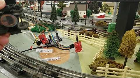 RFID On My Train Layout - Part 1 - Tag Reader Hardware (Arduino)