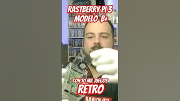 Rastberry Pi 3 modelo B+ ⚠️Con unos 10000 juegos RETRO!!! 👾