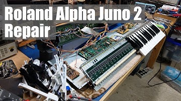 Roland Alpha Juno 2 Repair