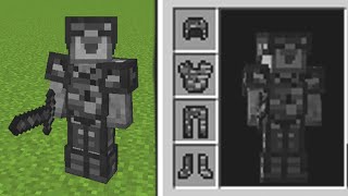 mojang hmm... ( new bedrock armor )